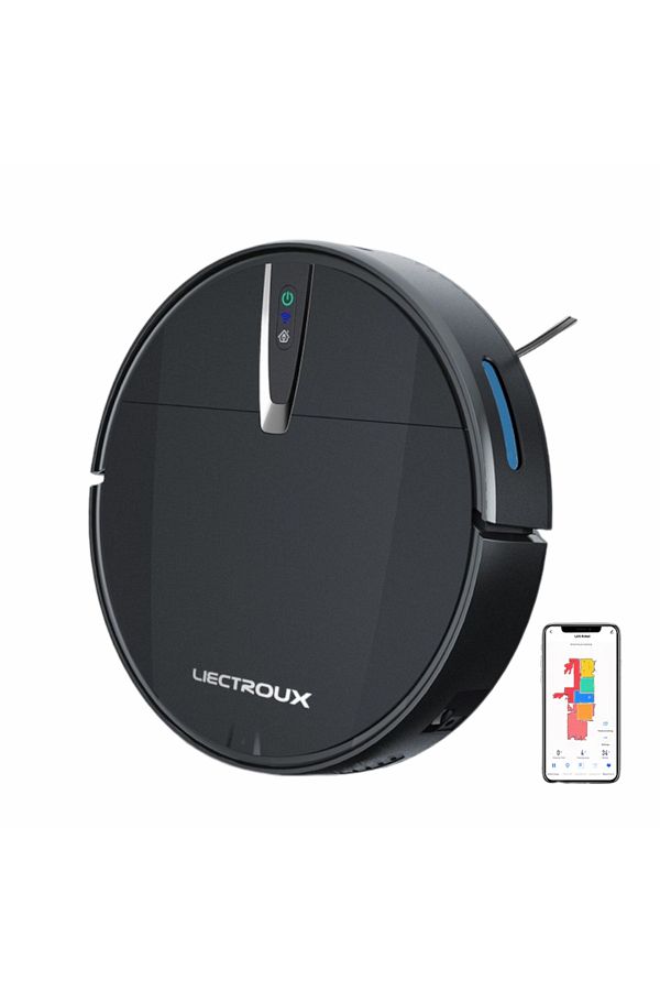 Liectroux-Robot Vacuum Cleaner With Washing, V3s Pro(D6814), 4000pa Suction, 120 Minutes Autonomy 1