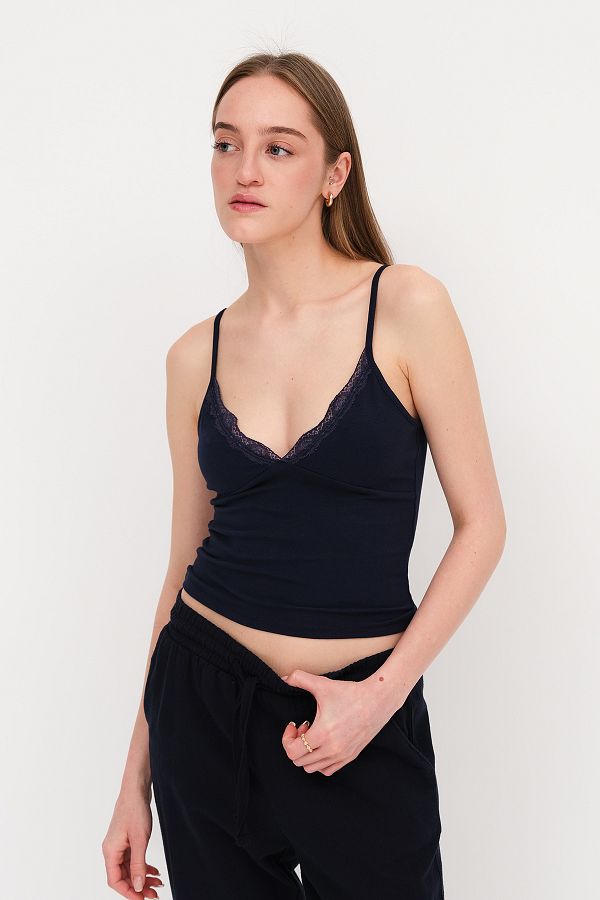 Addax-Lace Collar Undershirt A1629 1