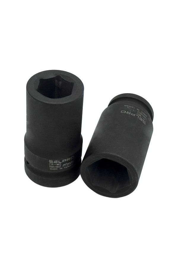Generic-SELPRO 1/2" Drive Deep Socket, 6-Point, 16mm – High Torque Chrome Vanadium Tool 1