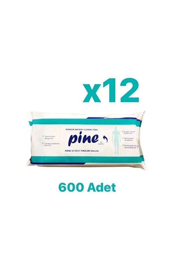 Pine PİNE PERİNE VUCUT HAVLU TİPİ İSLAK MENDİL