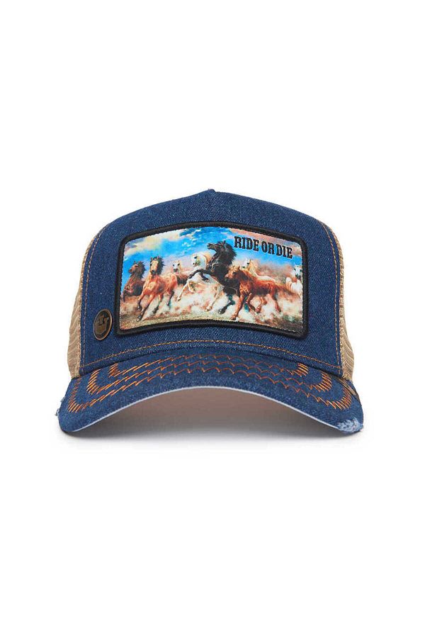 Goorin Bros-Model No 21D302D13 (with Horse Figure) Hat 101-1233 1