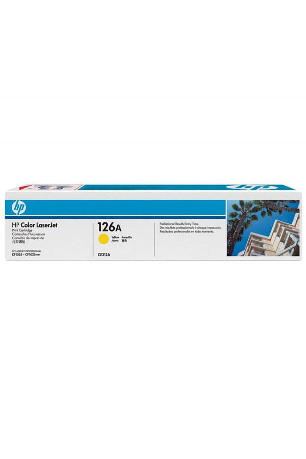 HP-HP CE312A YELLOW TONER CARTRIDGE 1