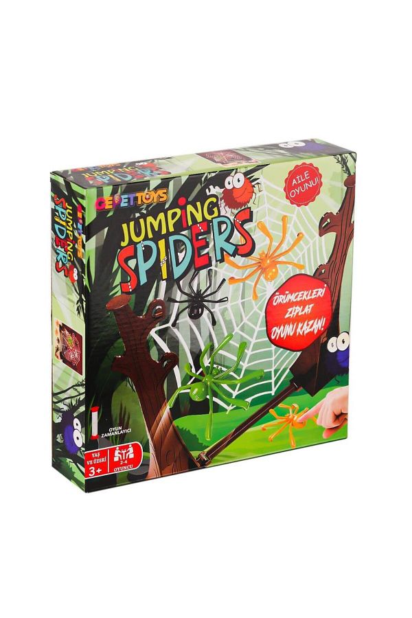 MR RZN STORE-Js Jumping Spider Fun Family Box Games -Gepettoys 1