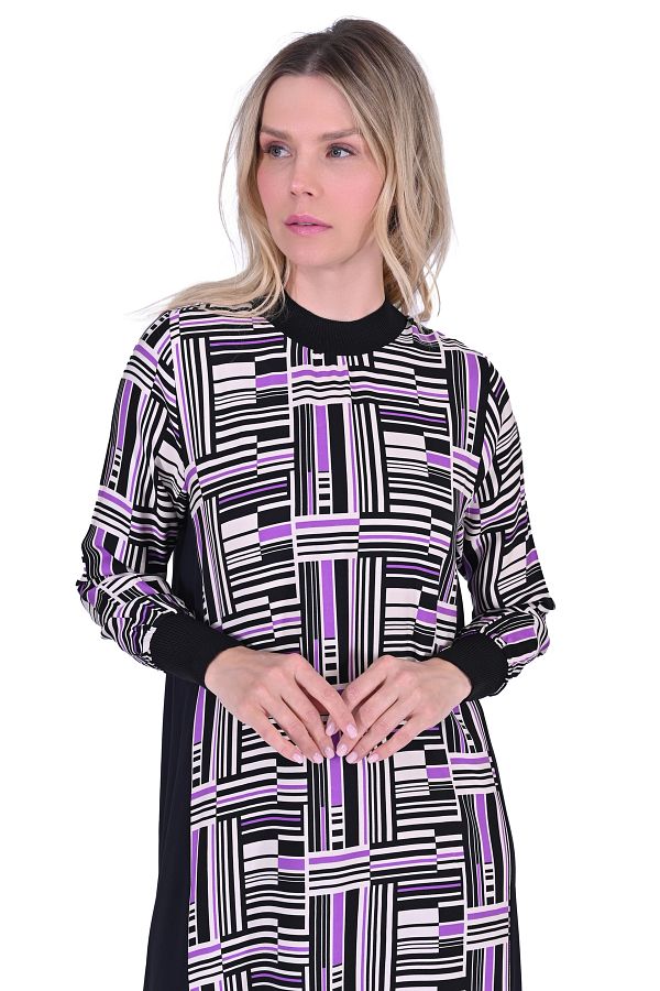 Invee-Rochie cu model INVEE 5764 - violet 1