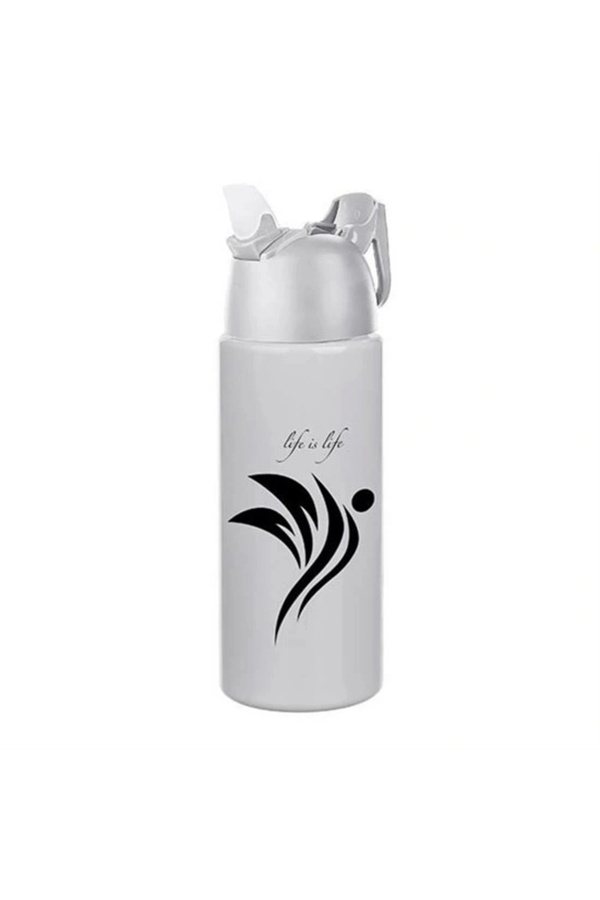 STOREMAX-Lockable Flask Safety Water Bottle Sports Water Bottle Sports Water Bottle Beverage Bottle 700ml (5047) 1