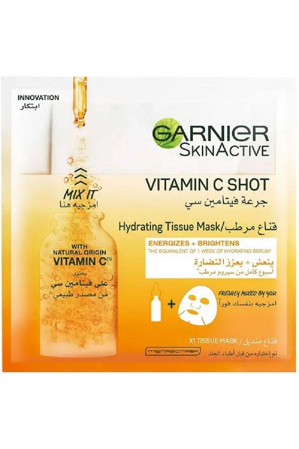 Garnier-FRESHMIX TMASK(VIT C SHOT)33G 1