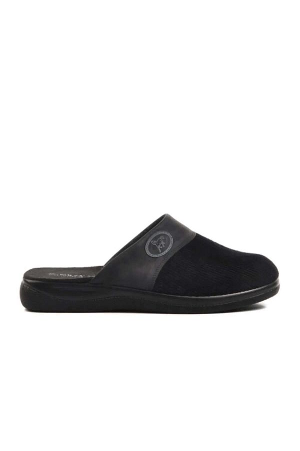 Muya-Kailan 35808 Anatomical Men's Classic Slippers Black 1