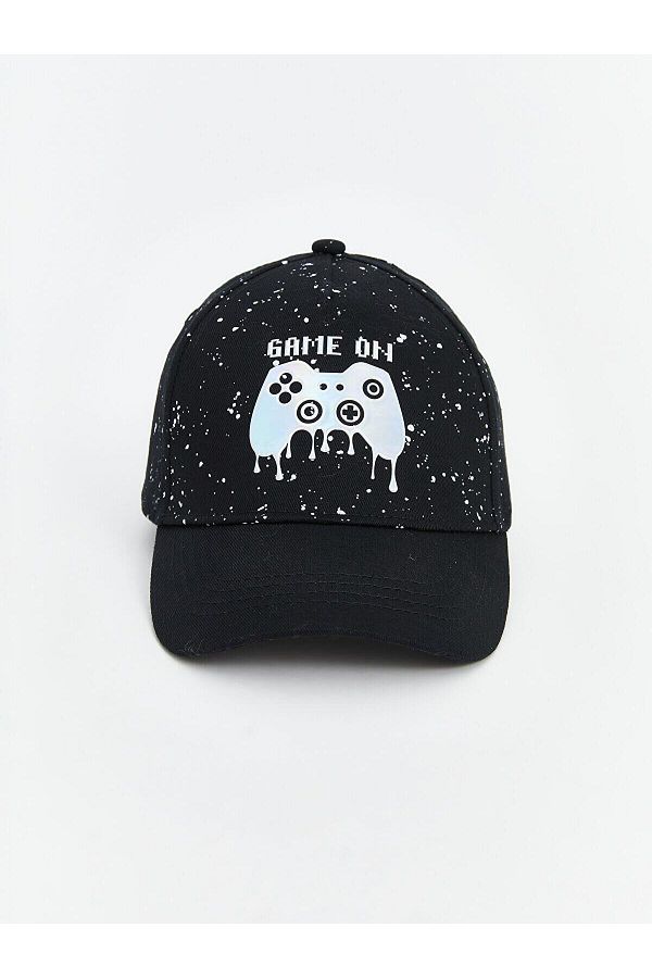 LC Waikiki-Lcw Accessories Game over Printed Boy's Cap (S5) 1