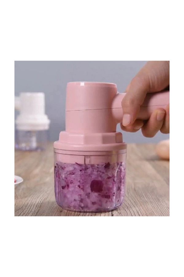 MACON-USB Rechargeable Electric Hand Mixer – Portable Handheld Blender with Whisk Attachment 1