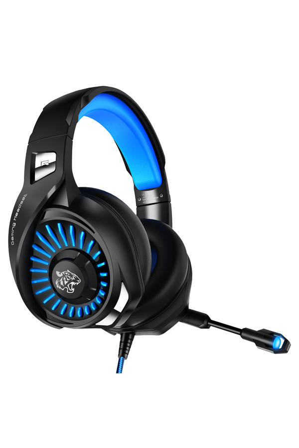 Datazone-Gaming Headset (Black-Blue) Blue Light G2100 1