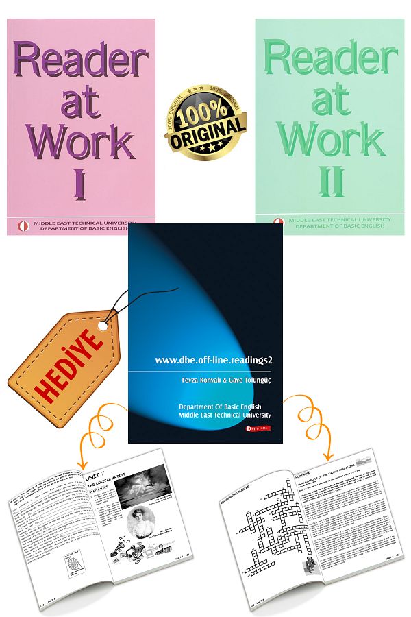 ODTÜ Yayıncılık-Reader At Work 1 - 2 / 2 Book Set 1