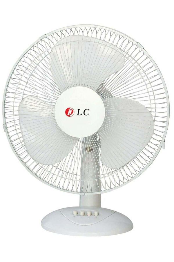 DLC-Three-Speed Table Fan With Timer 1640T White 1