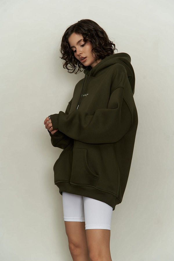 ★MAINBOOTH★Nighty Night Sweatshirt(VINTAGE KHAKI)★正規品 MAİ COLLECTİON Just Be You Dark Khaki Hoodie Sweatshirt
