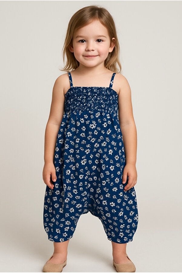 BİANCOFİGLİO BEBEK ASKILI ELBİSE