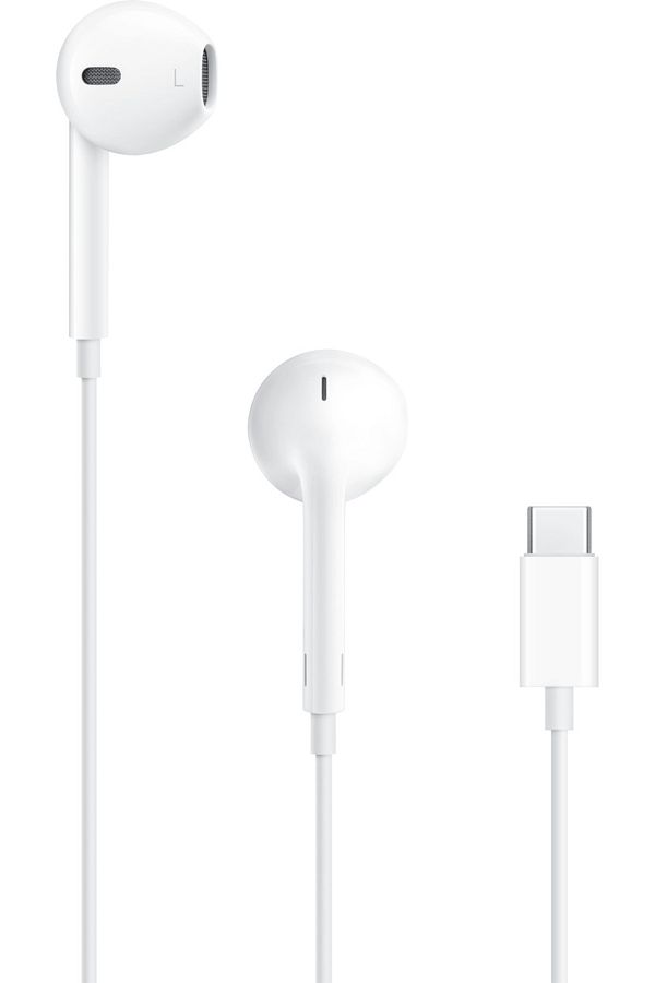 Apple-EarPods with USB-C, Built-in Remote and Mic, Sweat-Resistant – White 1