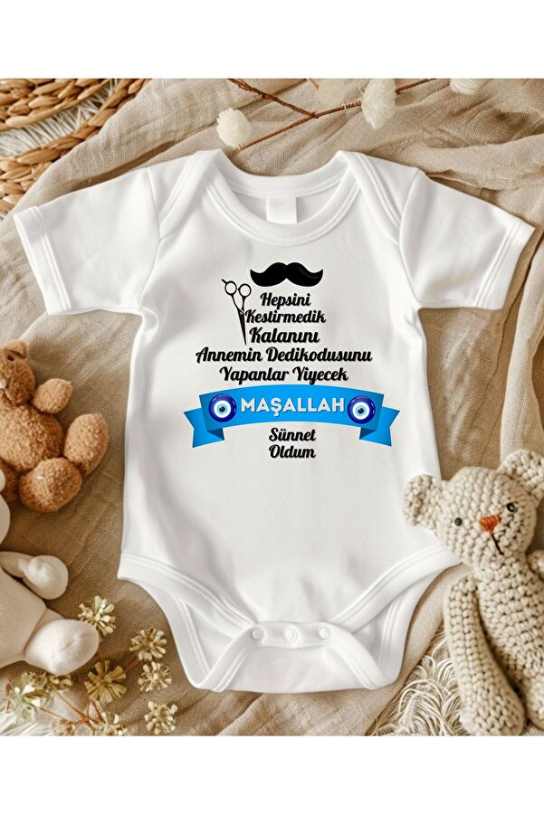 lupi SÜNNET ÖZEL KIYAFET isimli bebek zıbın anne yenge teyze dayı amca yazılı bebek hediye