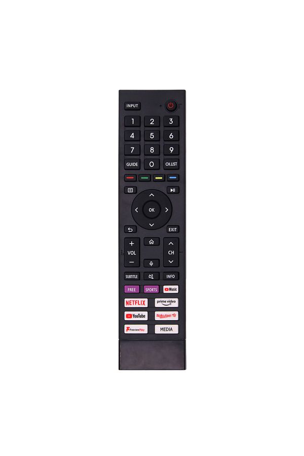 Choice-black Replacement ERF3A80 New Infrared Remote Control For Hisense 4k UHD TV With Shortcut Buttons - 1