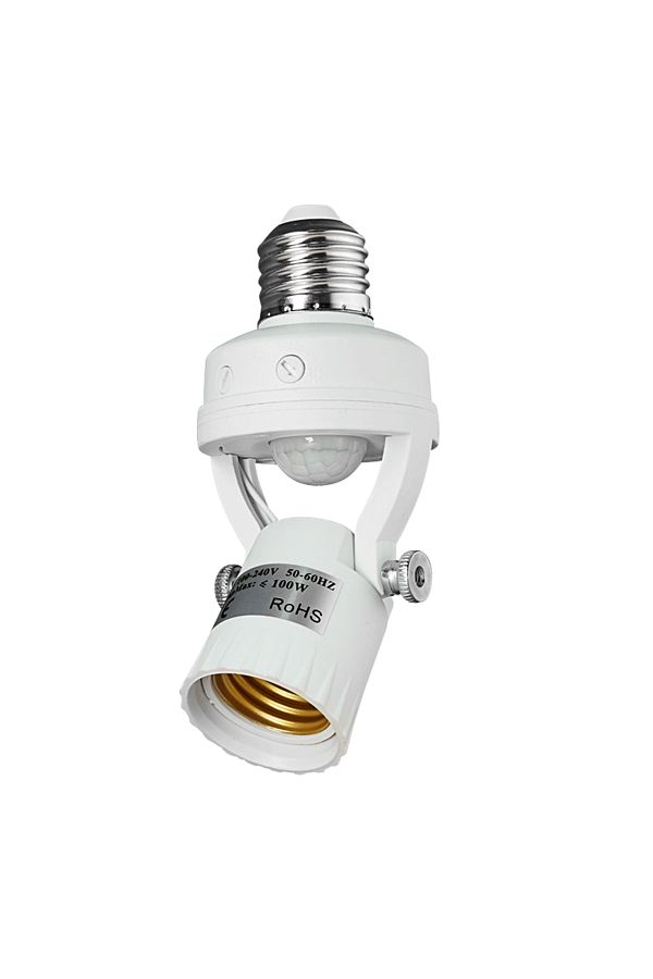 Choice-e27 E27 E26 PIR Motion Sensor lamps holder 110-240V Detector Base Light Switch With Light Control S 1