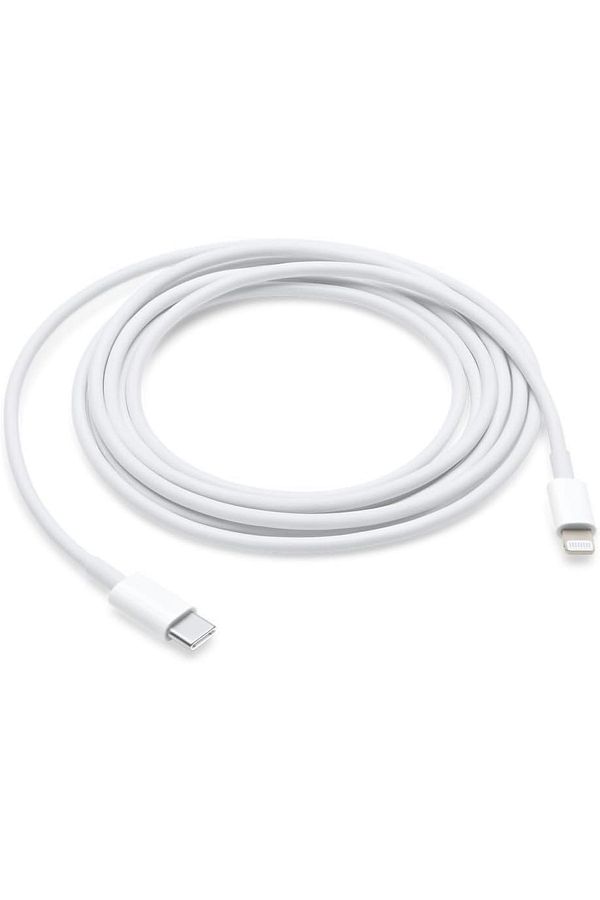 Apple-USB-C to Lightning Cable 2m, Fast Charging and Data Syncing – White 1