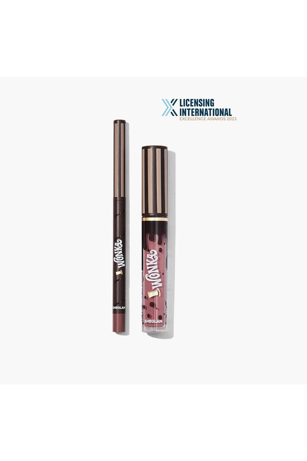 SHEGLAM-Cocoa Kiss Lip Gloss and Liner Set 1