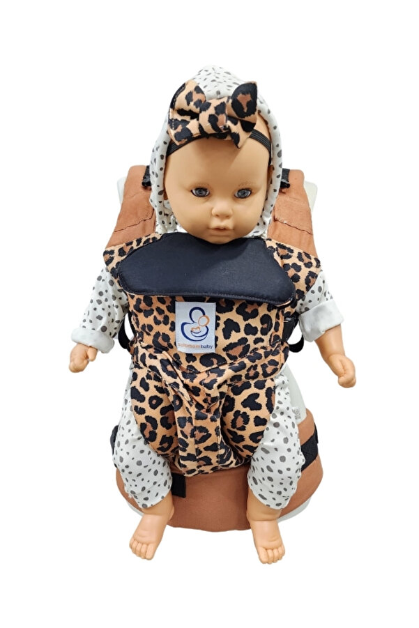 Solomombaby Leopar 360 Her Yöne Ergonomik Kanguru