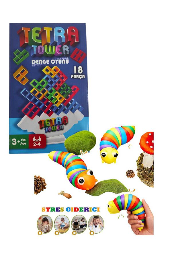 kaplantoys-Tetra Balance Game and Turtle 1