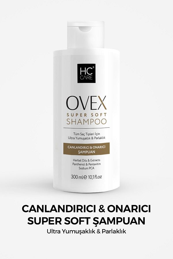 HC Care-Ovex Super Soft Shampoo - Hc 300 Ml. 1