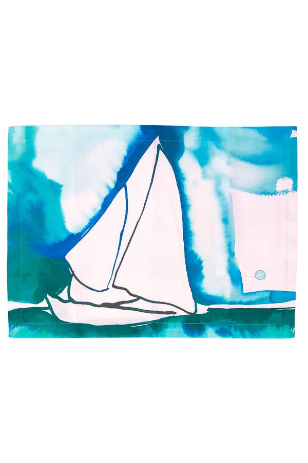 ANEMOSS-Sail Patterned Mat Set 2 Pieces 1