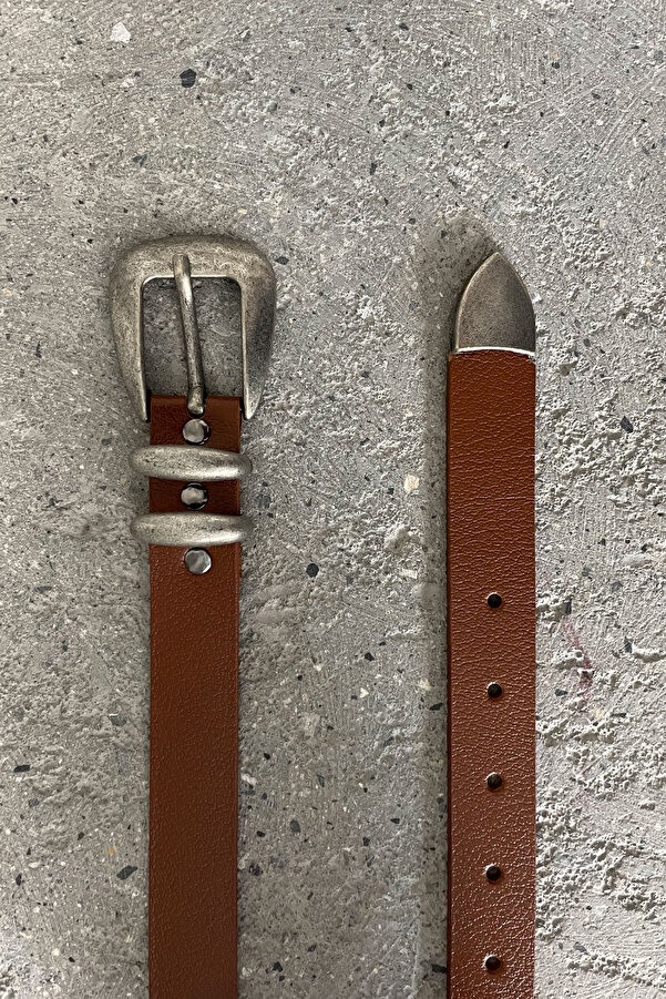 HYMAN Men's 100% Leather Old Money Belt- Trendyol