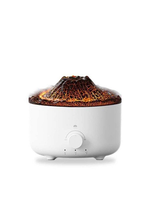 Denx-560ml Multi-Light Volcano Smart Diffuser with Remote Control 1