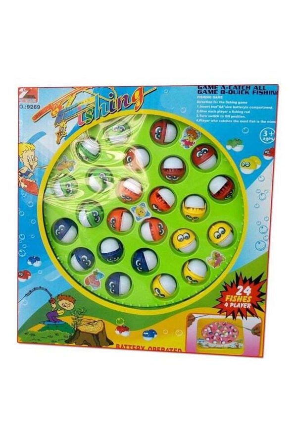 rexa-Generic 24-Piece Fishing Game Set 1