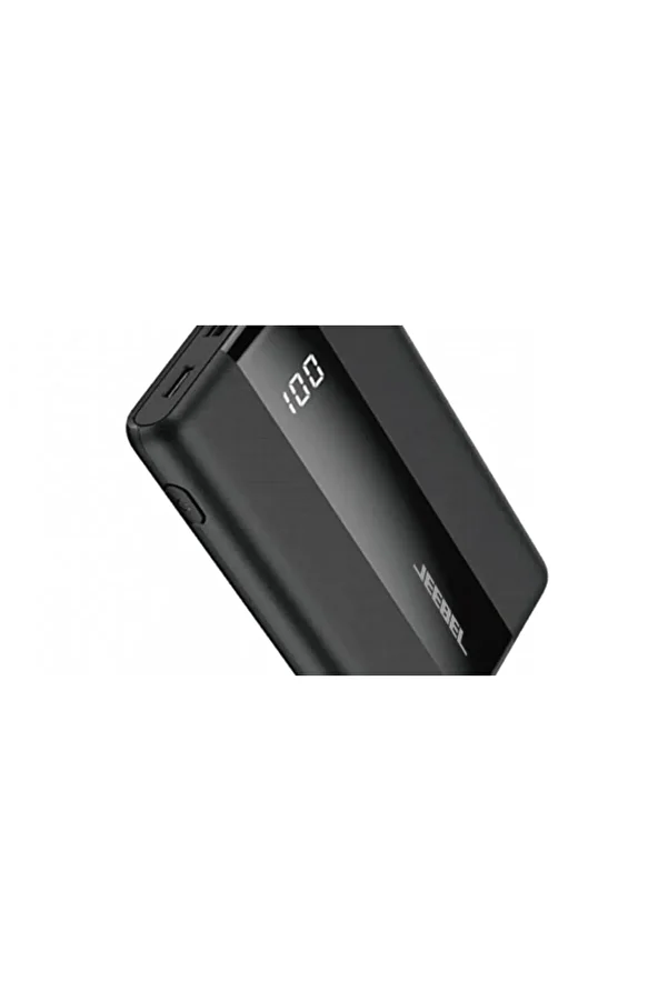 Jeebel-|10000mAh Power Bank 20W PD, USB-C Port, Dual USB-A Ports | Black 1