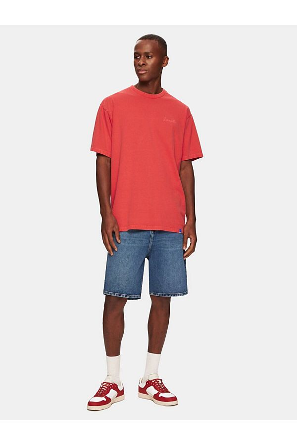 Ltb-Red Men's T-Shirt with Back Printed with Washable Back 1