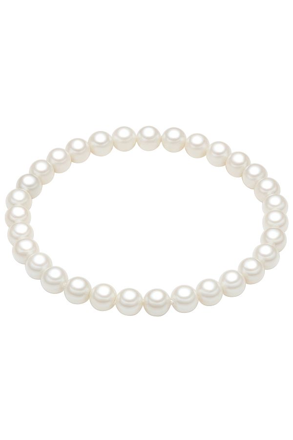 Rafaela Donata-Perlenarmband Armband Muschelkernperle Weiß 1