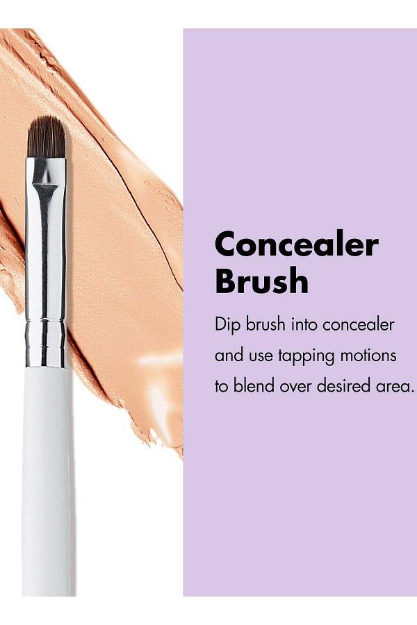ELF-e.l.f. Essential Concealer Brush – Precision Blending Tool for Flawless Coverage 1