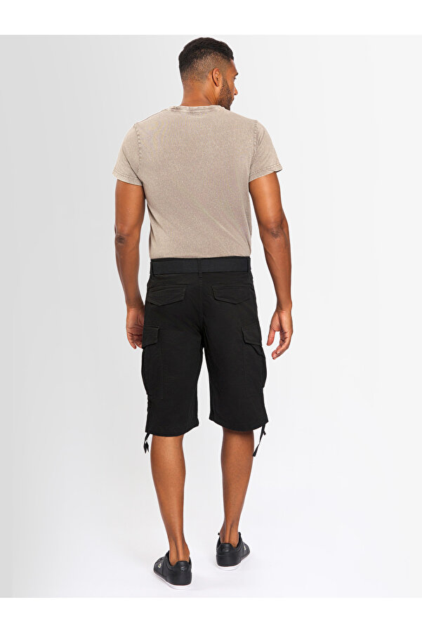 ALESSANDRO SALVARINI Herren Jeans Shorts Slim - Bermuda Shorts Für Sommer