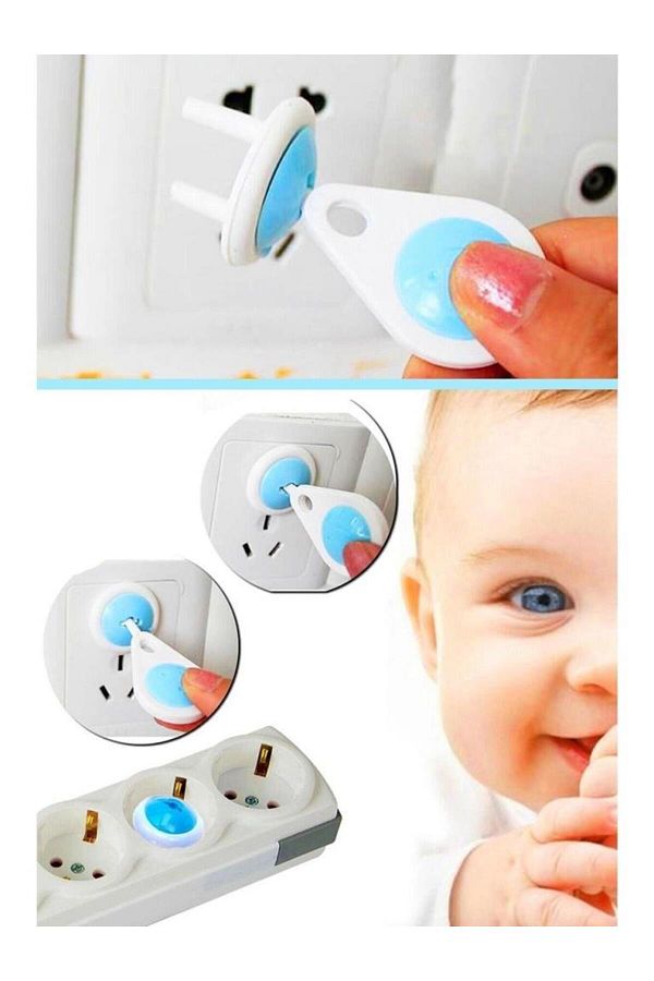 sanal trend-Child Protection Socket Lock with 12 Keys 1