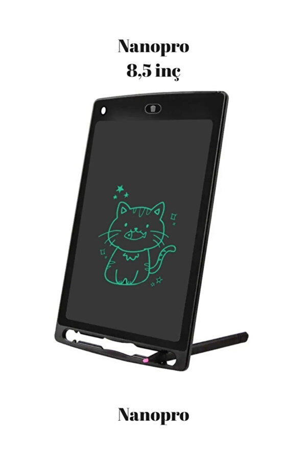 Genel Markalar Writing Tablet Lcd 8.5 Dijital Kalemli Yazı Tahtası Grafik Not Yazma Eğitim, Okul