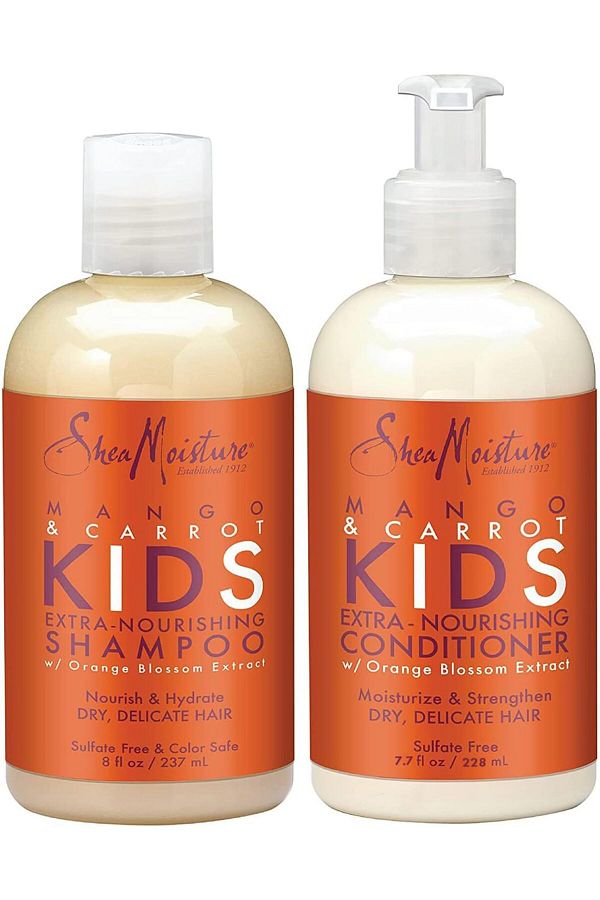 Shea Moisture-Shampoo and Conditioner Set for Kids with Mango and Carrot from Shea Moisture 1