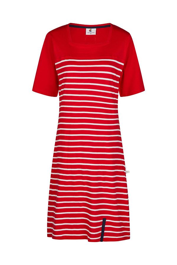 wind sportswear-Maritimes Strandkleid Gestreift, Knielang, Maritim 1