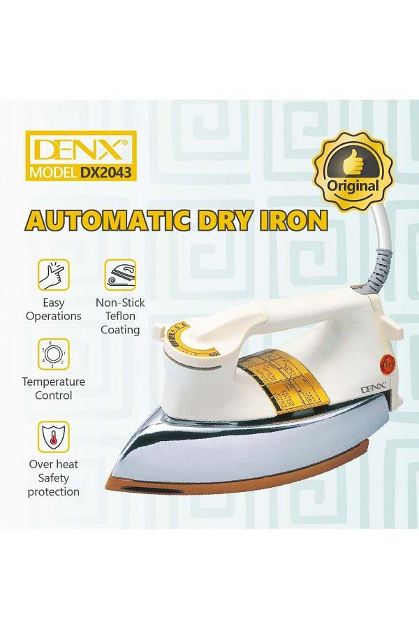 Denx-مكواة أوتوماتيكية بنظام أمان متقدم وإعدادات مختلفة لدرجة الحرارة للكي 1