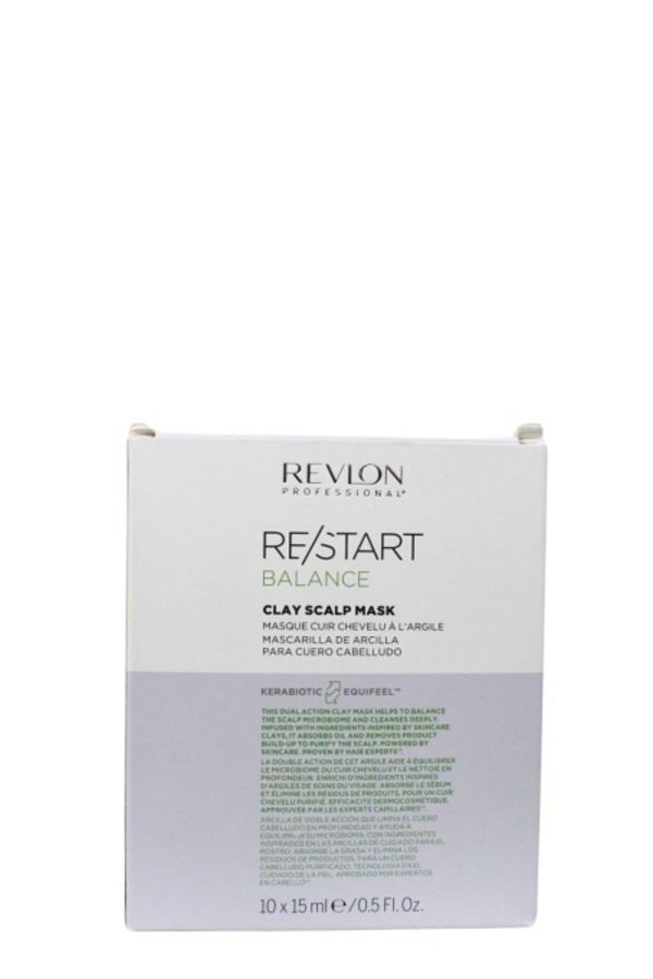 Revlon-Mască de scalp cu argilă și repornire a părului REVLON PROFESSIONAL - 10 x 15 ml 1