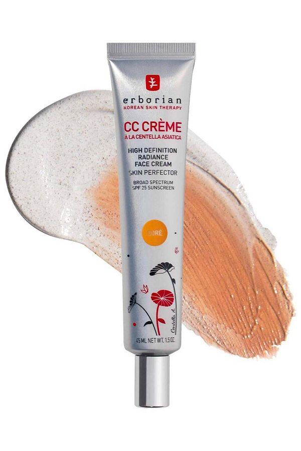 erborian-Color Correcting CC Cream with Centella Asiatica SPF 25, Dore - Lightweight Coverage & Sun 1
