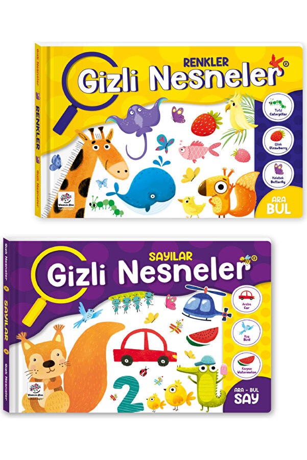 yükselen zeka İlk Etkinlik Kitabım Seti (Sayılar-Renkler) (12-36 Ay)