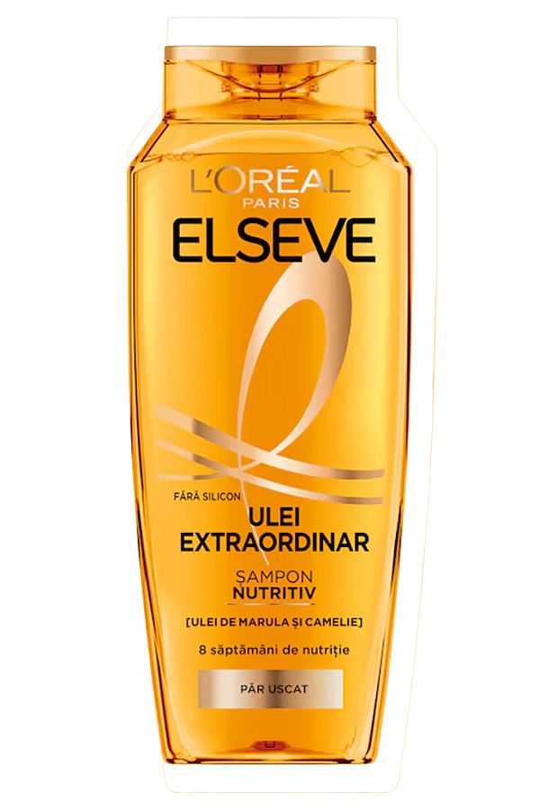L'oreal-Șampon Elseve cu ulei extraordinar de păr hrănitor, 250 ml 1