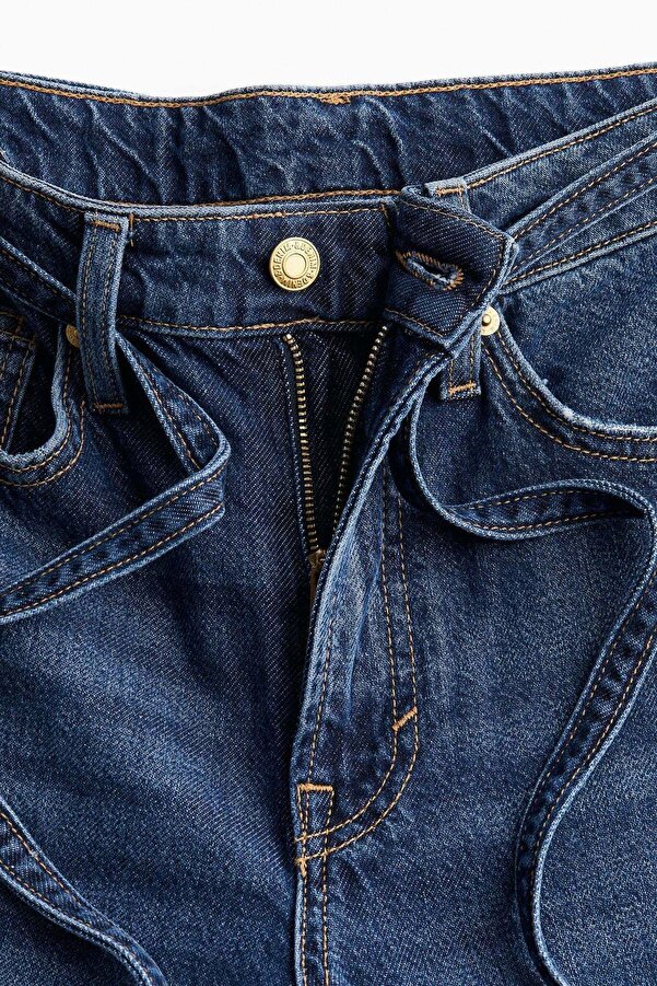 H&M-Feather Soft Wide High Jeans 1