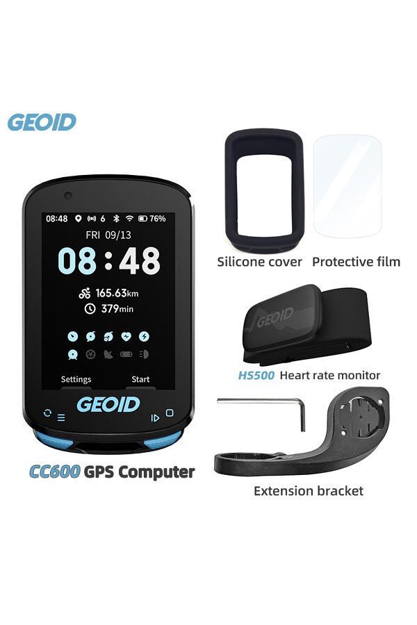 Choice-Cc600 Hs500 Geoid Cc600 Route Navigation Bicycle Gps Computer 11 Languages Wireless Bike Speedometer 1