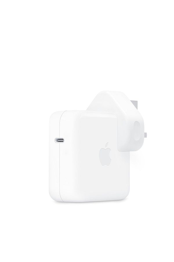 Apple-70W 3 Pin USB-C Power Adapter, Compact Design, Efficient Charging – White 1