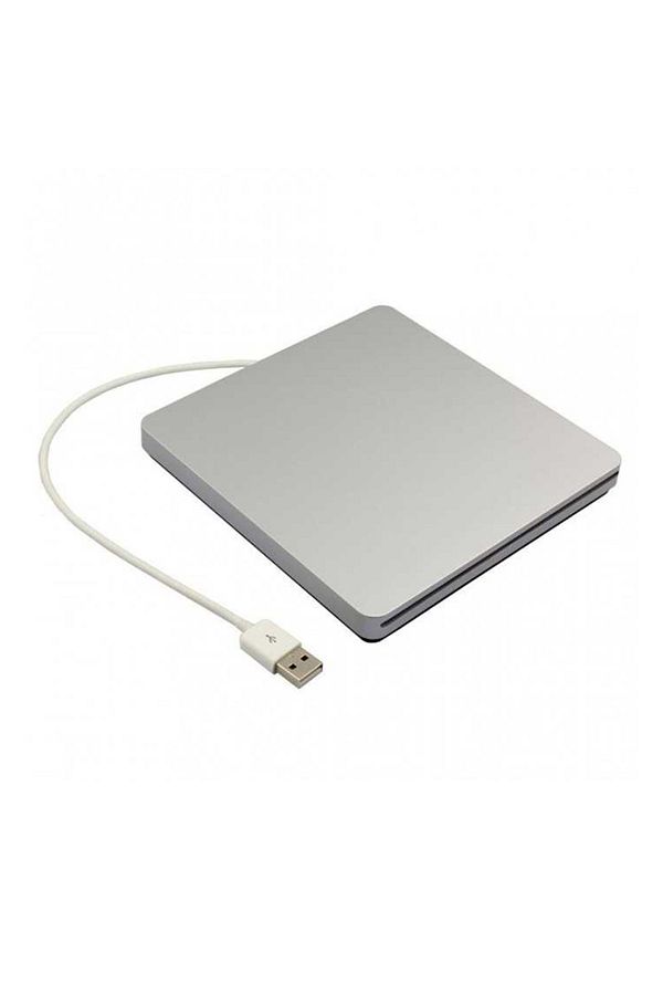 Apple-USB SuperDrive, Compact, Supports CDs & DVDs, USB-A Connector – Silver 1