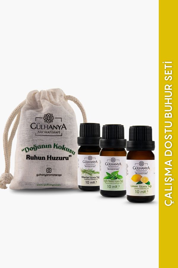 Gülhanya Aromaterapi-Working Friendly Frankincense Set 1